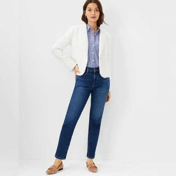 Ann Taylor Denim - Ann Taylor The Taper Mid Rise Jean 10